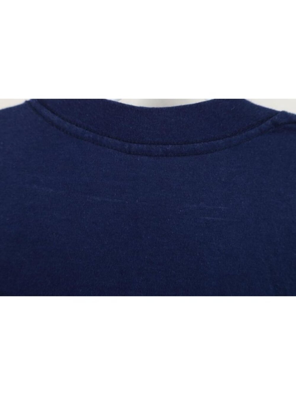 Vintage 70s 80s Mens XL Faded Spell Out Script California T-Shirt Navy Blue USA - Picture 10 of 14